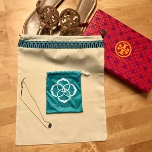 BUNDLE of Tory Burch & Kendra Scott Dust Bags